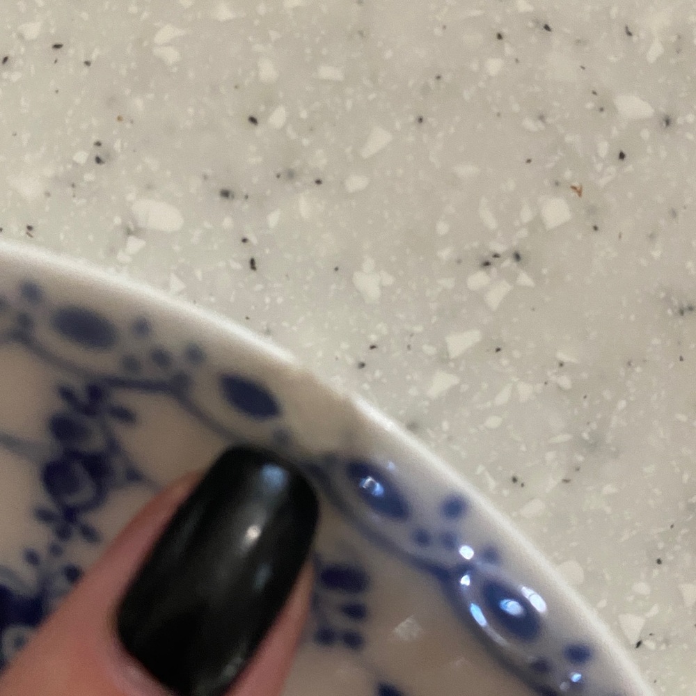 Royal Copenhagen Blue Fluted Half Lace 653 Plates 5" 1923 -1934 Danish Porcelain - Picture 8 of 8